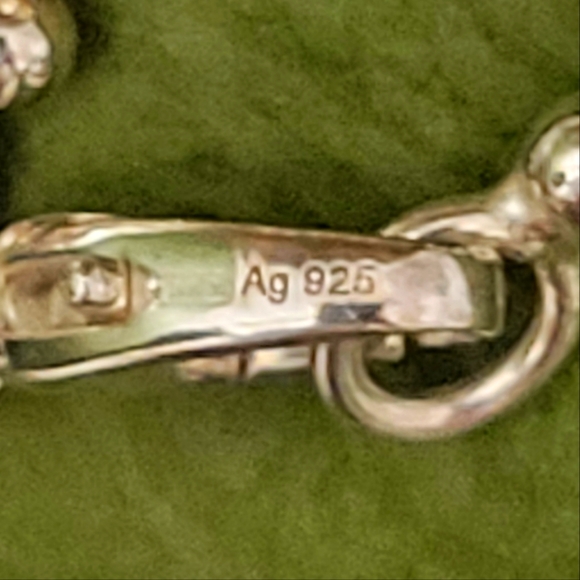 🎋Gucci Britt Heart Interlocking GG Pendant w/Beaded Chain - Picture 5 of 10